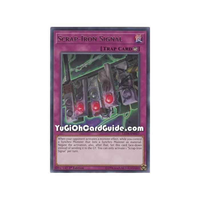 Scrap-Iron Signal (Rare) – Legendary Duelists: Magical Hero | Carta YUGIOH en México