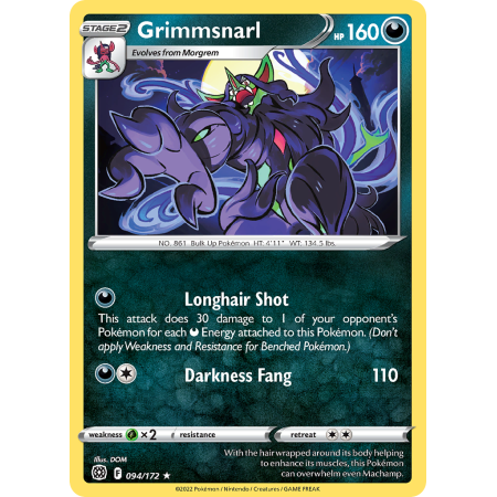 Grimmsnarl (Reverse Holo)