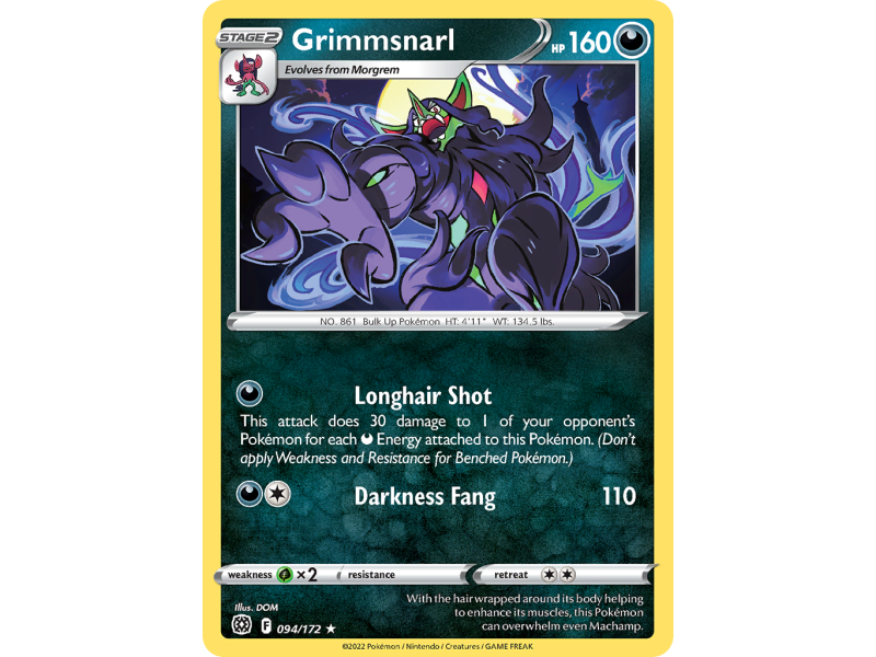 Grimmsnarl (Reverse Holo)