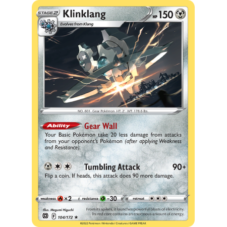 Klinklang (Reverse Holo)