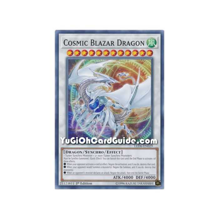 Cosmic Blazar Dragon (Common) – Legendary Duelists: Magical Hero | Carta YUGIOH en México