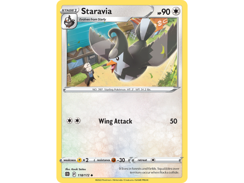Staravia (Reverse Holo)
