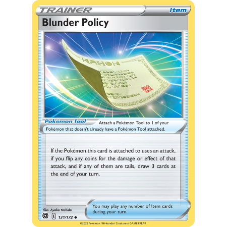 Blunder Policy