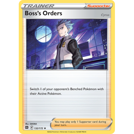 Boss's Orders (Reverse Holo)