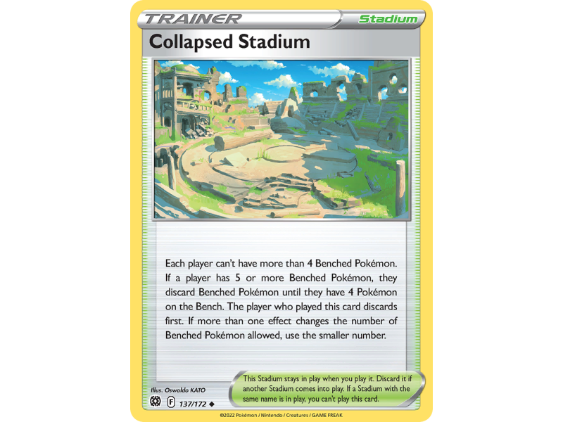 Collapsed Stadium (Reverse Holo)