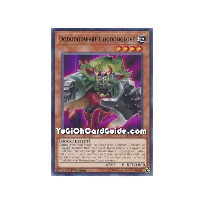 Dodododwarf Gogogoglove (Rare) – Legendary Duelists: Magical Hero | Carta YUGIOH en México
