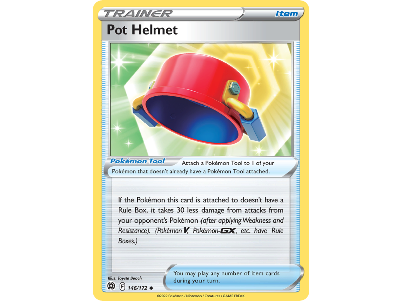 Pot Helmet (Reverse Holo)