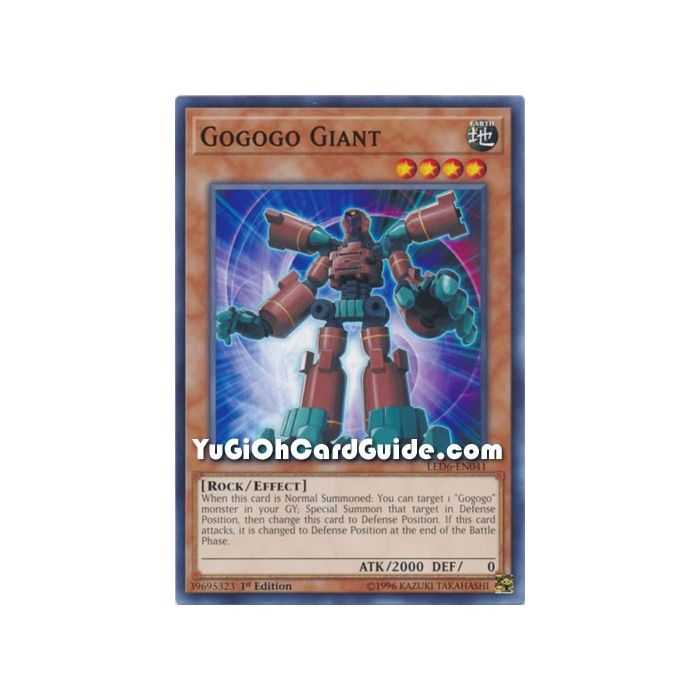 Gogogo Giant (Common) – Legendary Duelists: Magical Hero | Carta YUGIOH en México