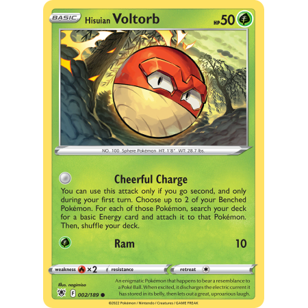 Hisuian Voltorb (Reverse Holo)