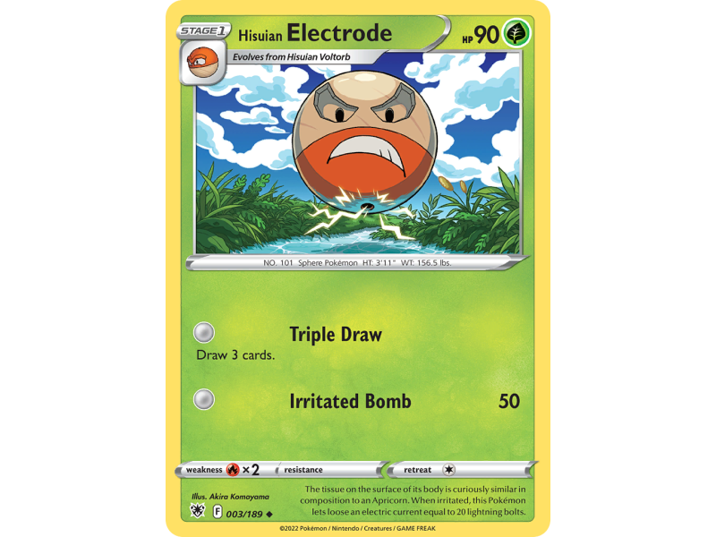 Hisuian Electrode (Reverse Holo)