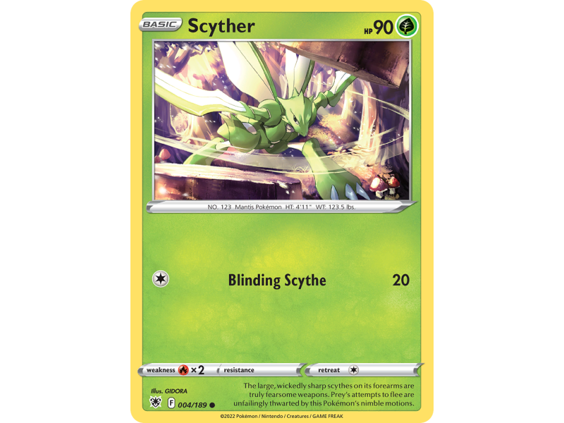 Scyther (Reverse Holo)