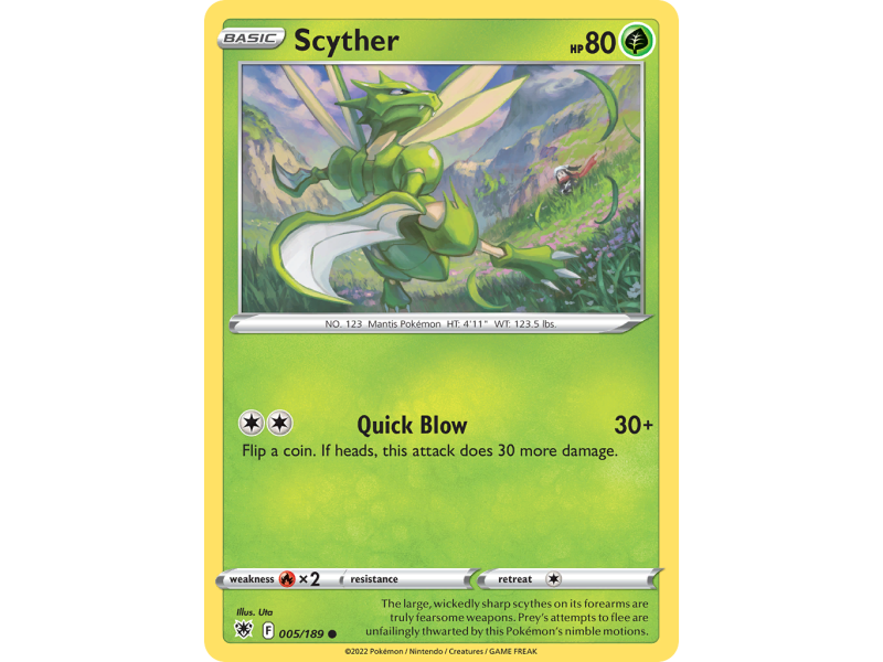 Scyther (Reverse Holo)