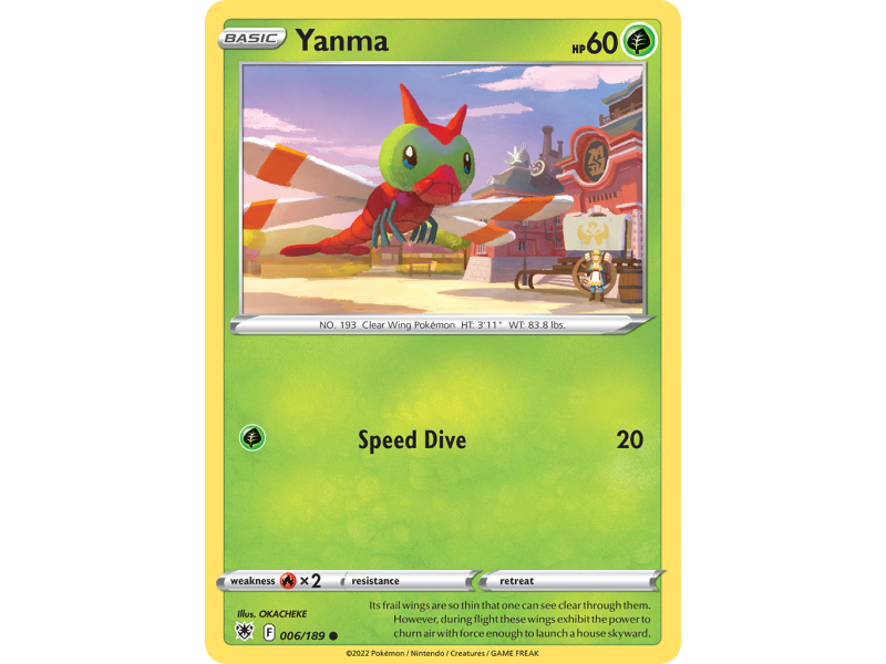 Yanma (Reverse Holo)