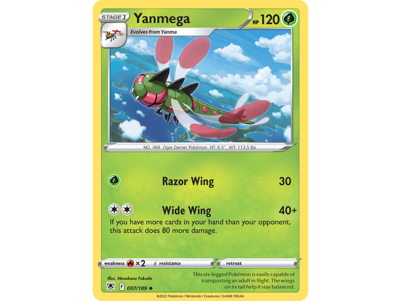 Yanmega (Reverse Holo)