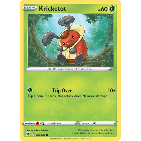 Kricketot (Reverse Holo)