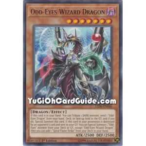 Odd-Eyes Wizard Dragon (Rare) – Legendary Duelists: Magical Hero | Carta YUGIOH en México
