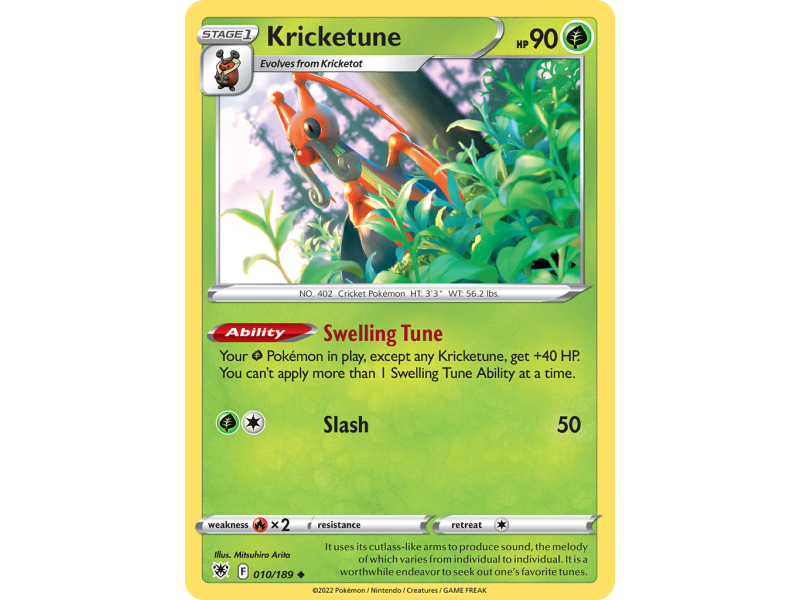 Kricketune (Reverse Holo)