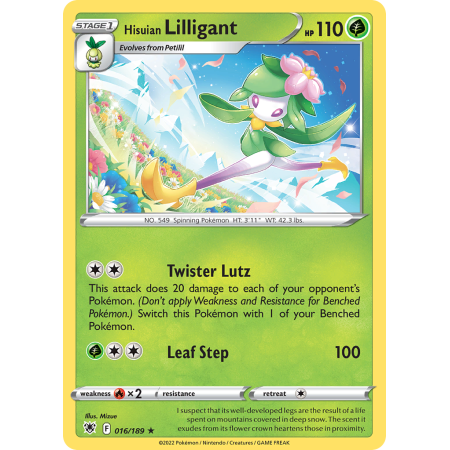Hisuian Lilligant (Reverse Holo)