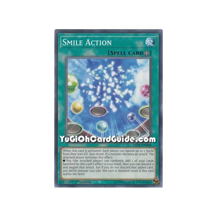 Smile Action (Common) – Legendary Duelists: Magical Hero | Carta YUGIOH en México
