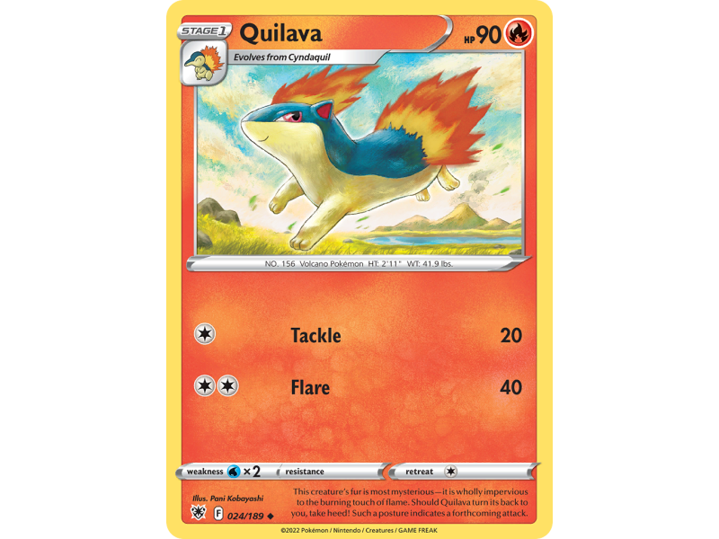 Quilava (Reverse Holo)