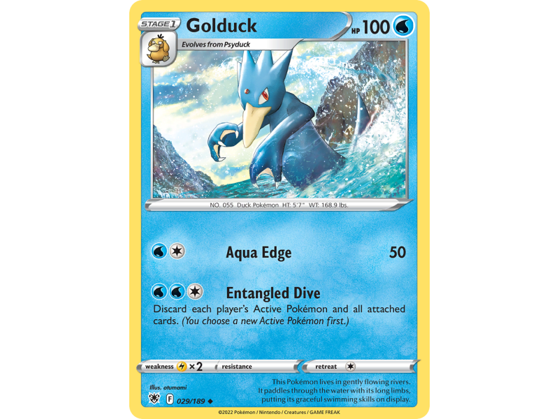Golduck (Reverse Holo)