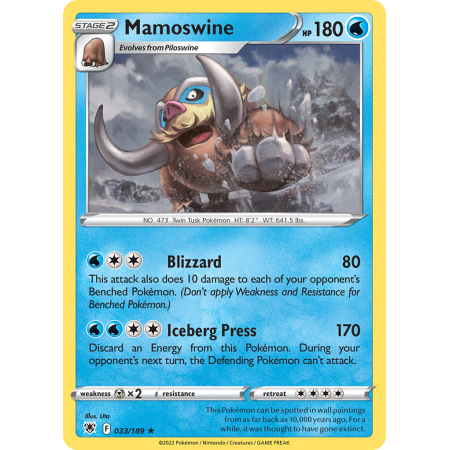 Mamoswine (Reverse Holo)