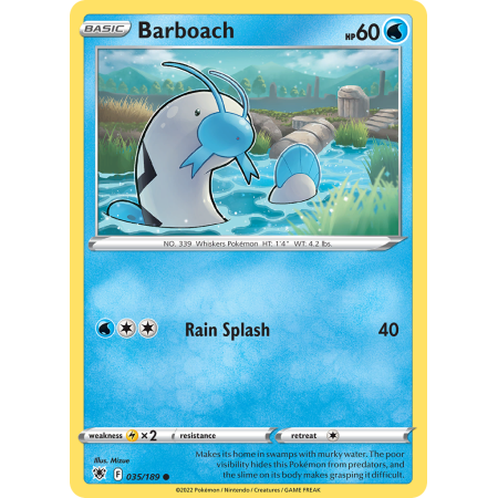 Barboach (Reverse Holo)