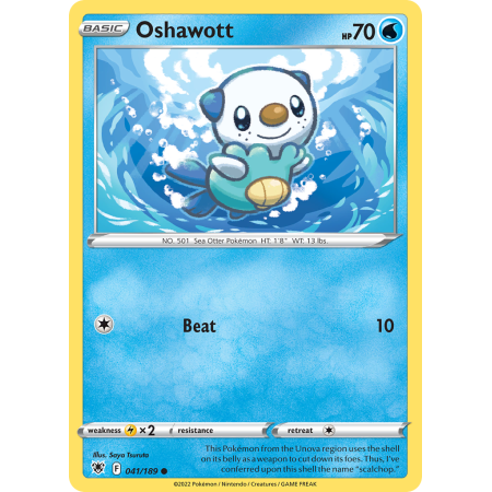 Oshawott (Reverse Holo)
