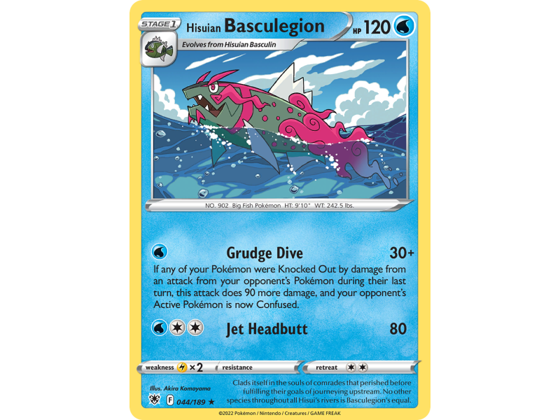 Hisuian Basculegion (Reverse Holo)