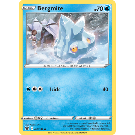 Bergmite (Reverse Holo)