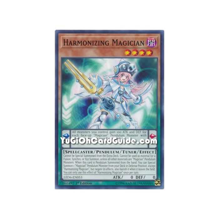 Harmonizing Magician (Common) – Legendary Duelists: Magical Hero | Carta YUGIOH en México