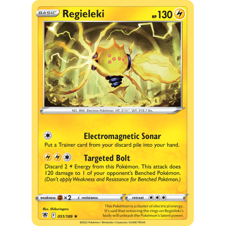 Regieleki (Reverse Holo)