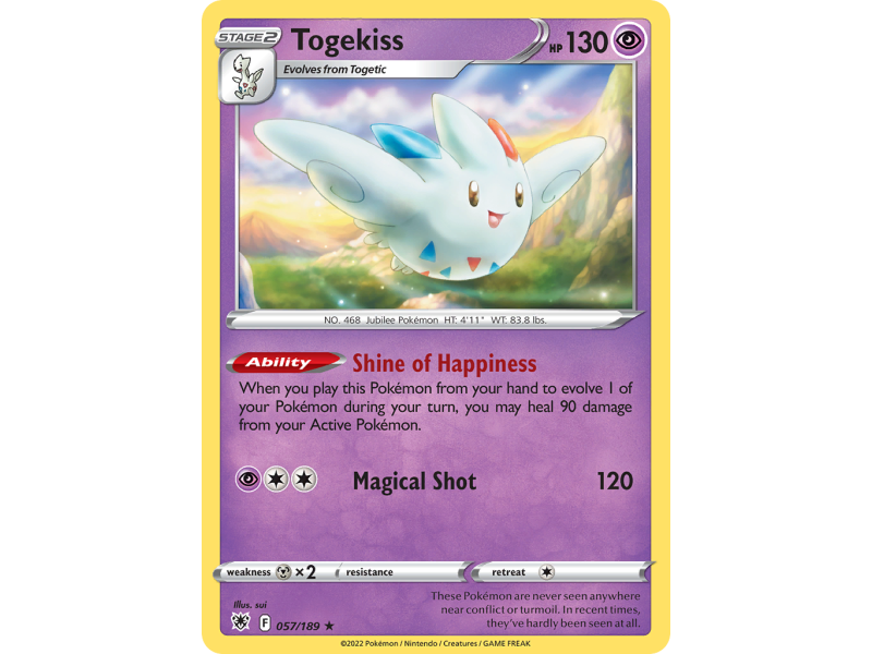 Togekiss (Reverse Holo)