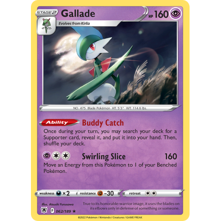 Gallade (Reverse Holo)