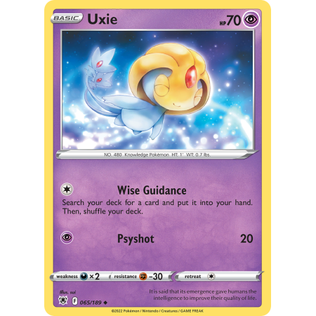 Uxie (Reverse Holo)