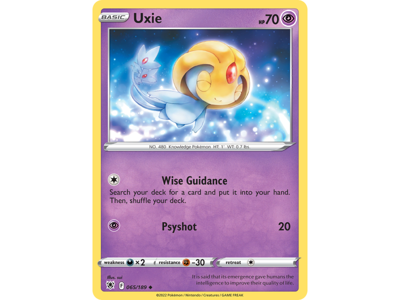 Uxie (Reverse Holo)