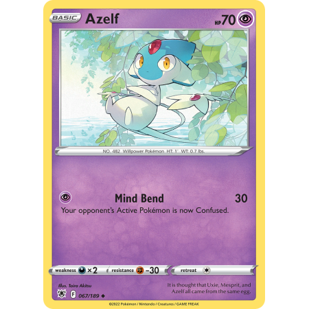 Azelf (Reverse Holo)