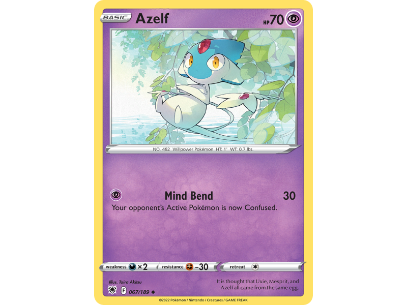 Azelf (Reverse Holo)