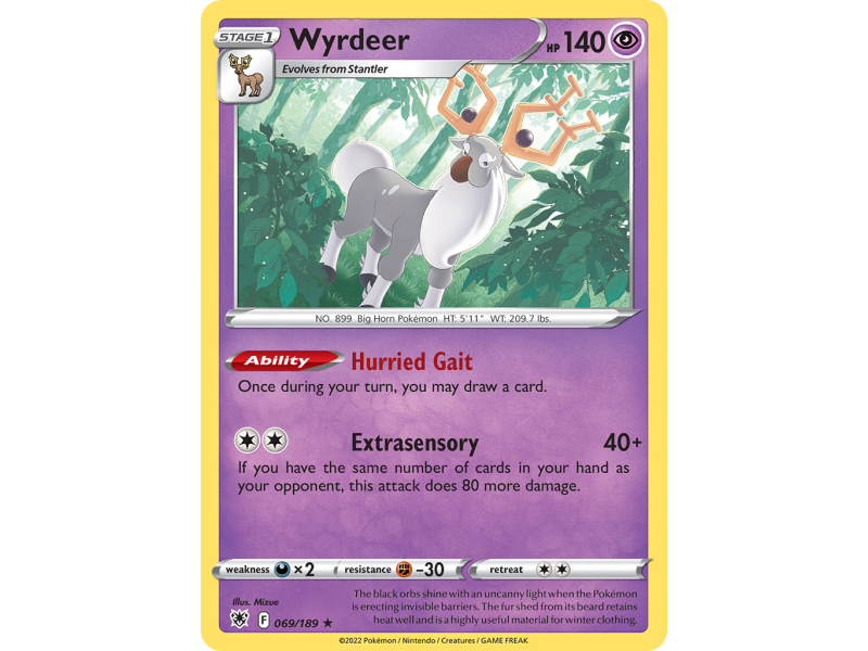 Wyrdeer (Reverse Holo)