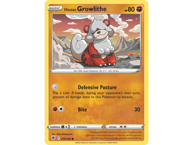 Hisuian Growlithe