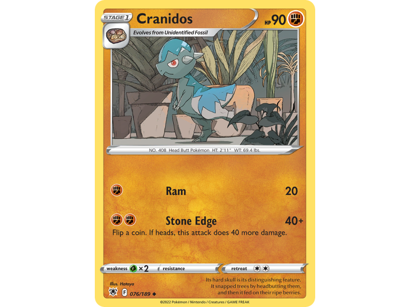 Cranidos (Reverse Holo)