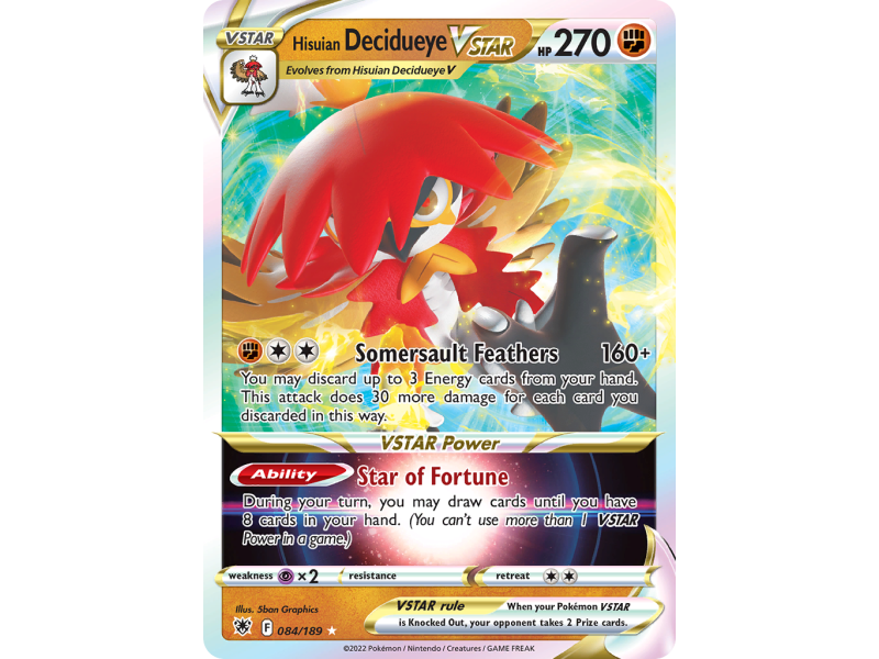 Hisuian Decidueye VSTAR