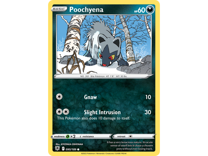 Poochyena (Reverse Holo)