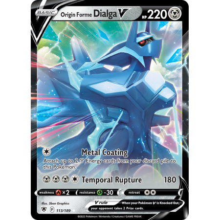 Origin Forme Dialga V