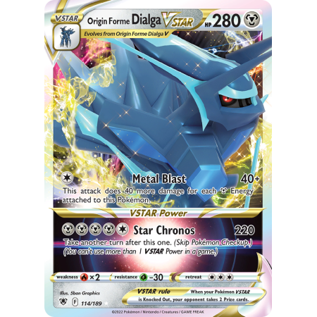 Origin Forme Dialga VSTAR