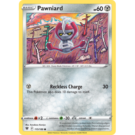 Pawniard (Reverse Holo)
