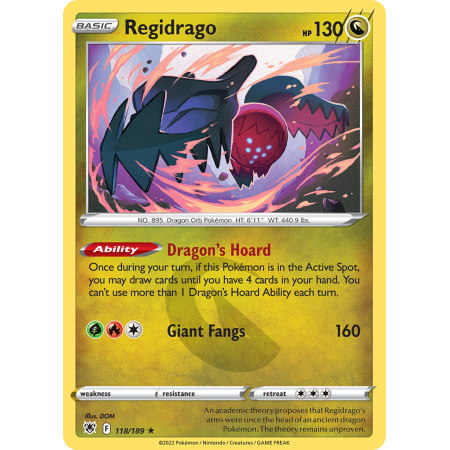 Regidrago (Reverse Holo)