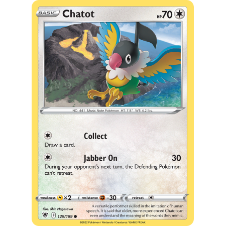Chatot (Reverse Holo)