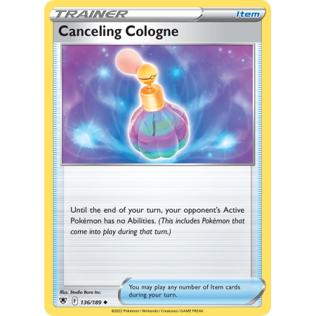 Canceling Cologne (Reverse Holo)