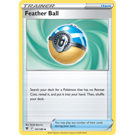 Feather Ball (Reverse Holo)